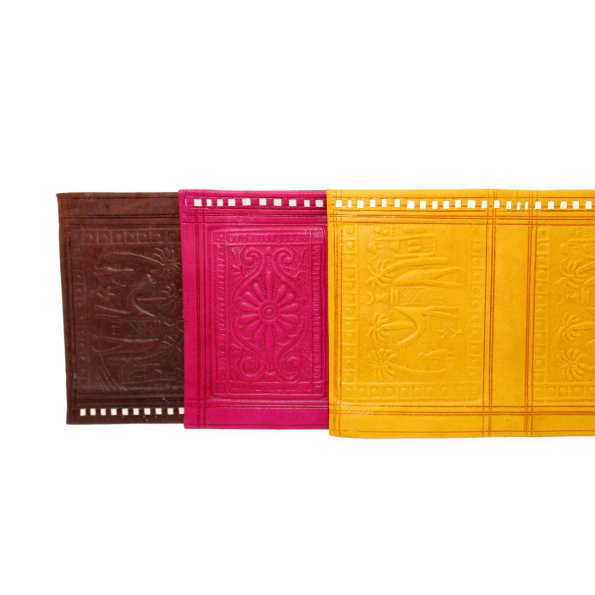 Cartera billetera marroquí de cuero Al-Arab