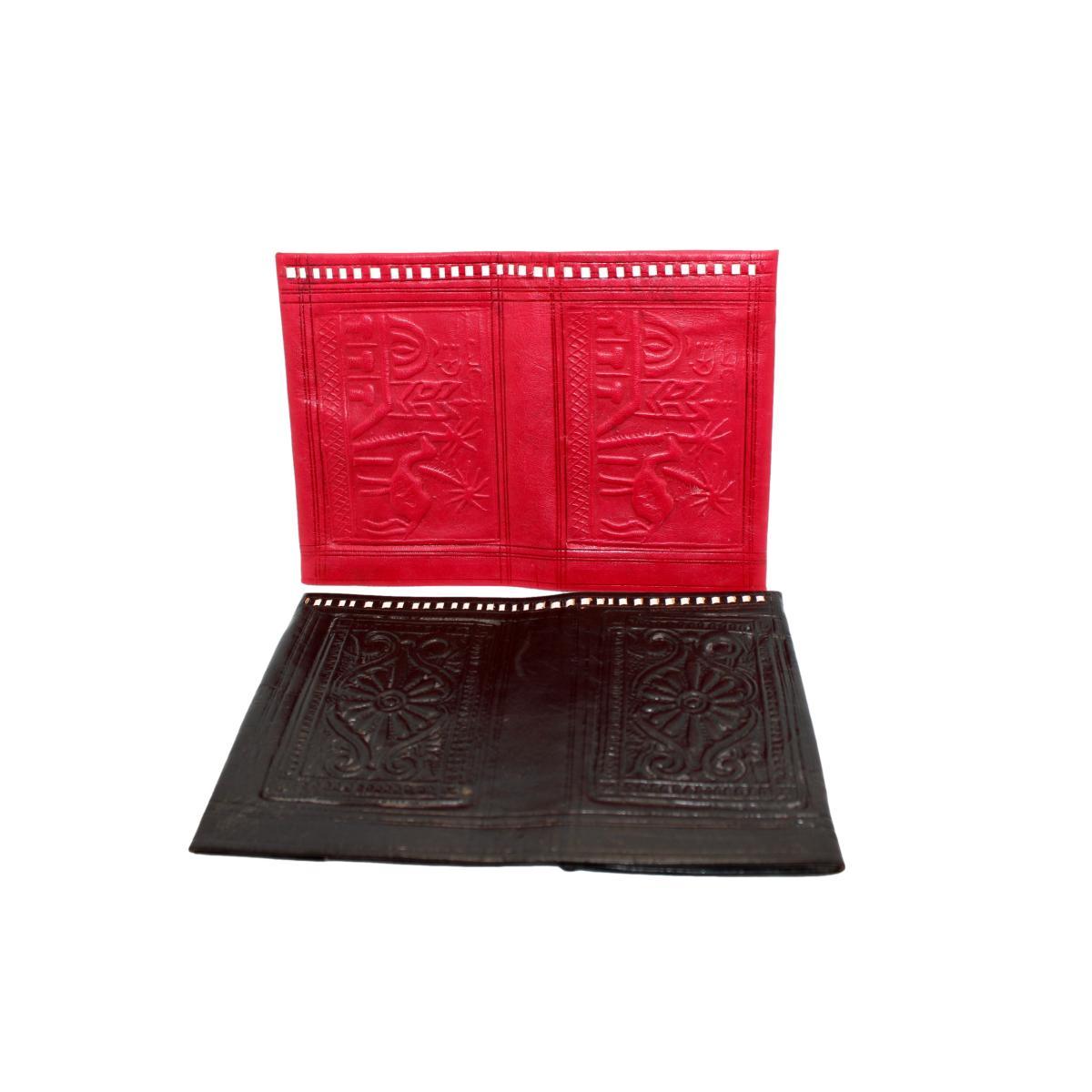 Cartera billetera marroquí de cuero Al-Arab