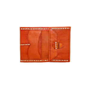Cartera billetera marroquí de cuero Al-Arab